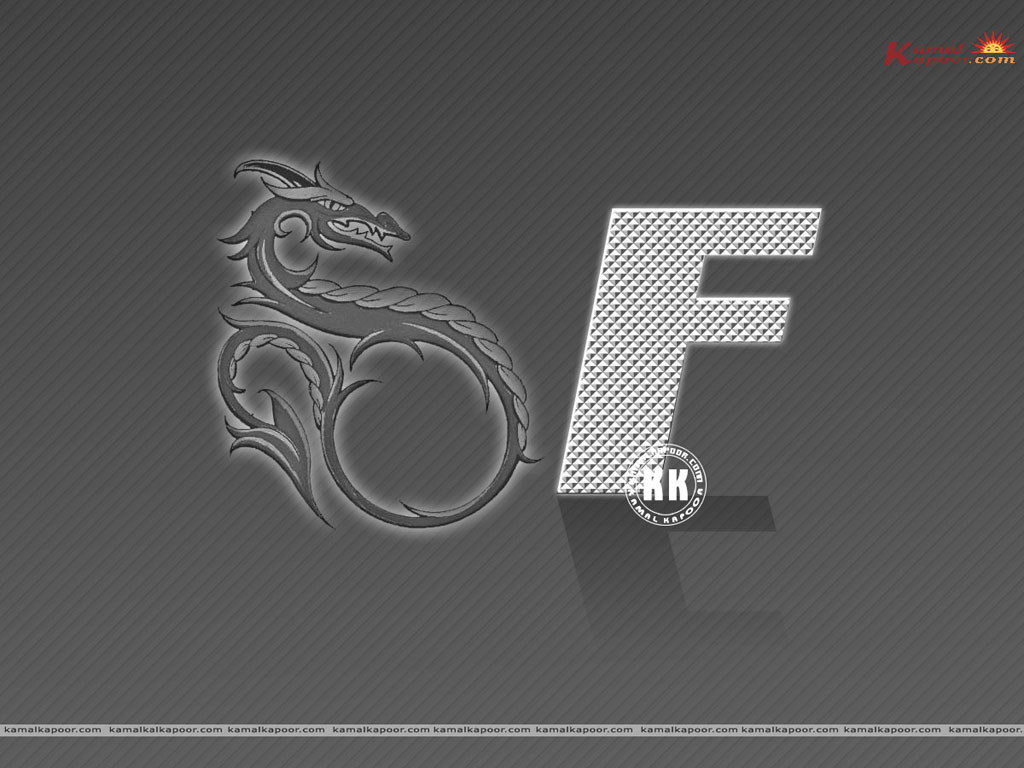 Alphabet F Wallpaper